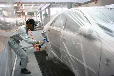 ĐƠn hàng sản xuất linh kiện ô tô tại Nhật