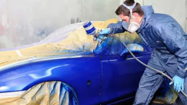 sơn xe ô tô bao lâu thì khô